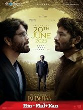 Kuberaa (2025) HDRip  Original [Hindi + Malayalam + Kannada] Movie Watch Download Free