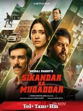 Sikandar Ka Muqaddar (2024) HDRip  Original [Telugu + Tamil + Hindi] Movie Watch Download Free