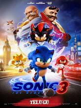 Sonic the Hedgehog 3 (2024) HDRip Telugu Dubbed  Movie Watch Download Free