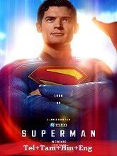 Superman (2025) PREHD  Clean Audios [Telugu + Tamil + Hindi + Eng] Dubbed Movie Watch Download Free