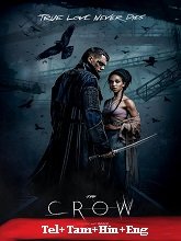 The Crow (2024) BRRip  Original [Telugu + Tamil + Hindi + Eng] Dubbed Movie Watch Download Free