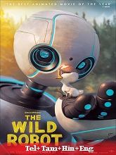 The Wild Robot (2024) BRRip  Original [Telugu + Tamil + Hindi + Eng] Dubbed Movie Watch Download Free